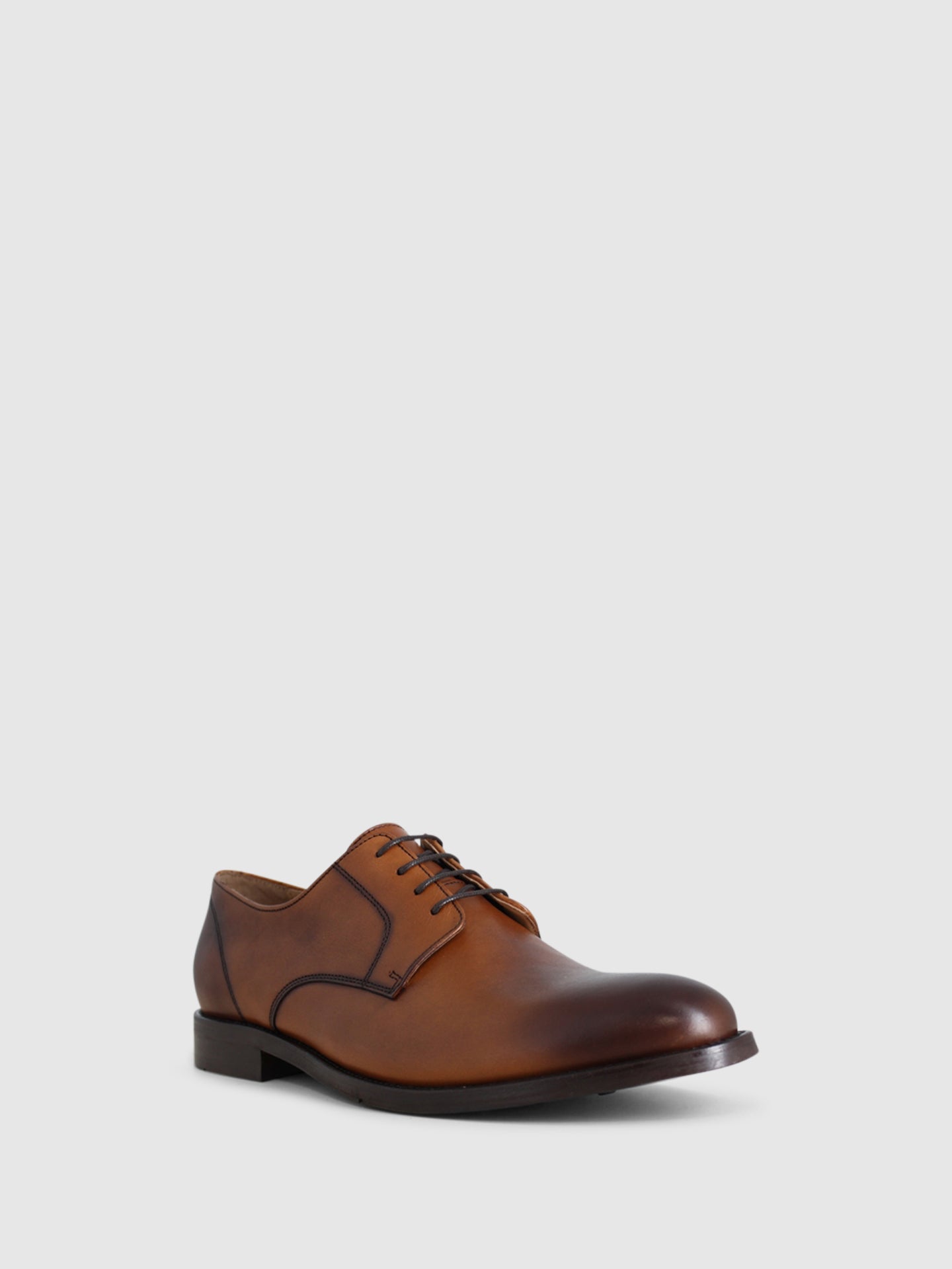 Foreva Sapatos com Atacadores em Cognac